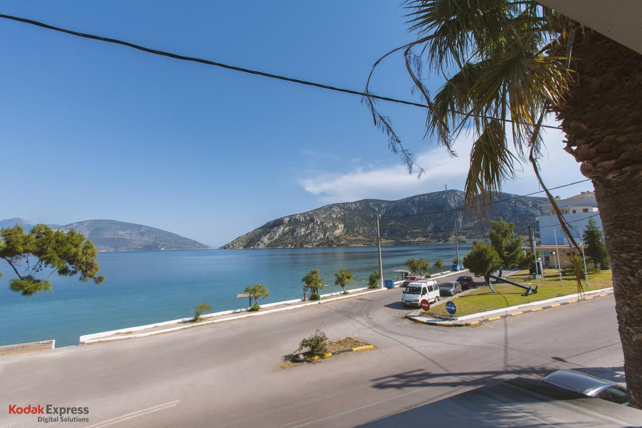 Antikyra Beach Hotel Exterior foto