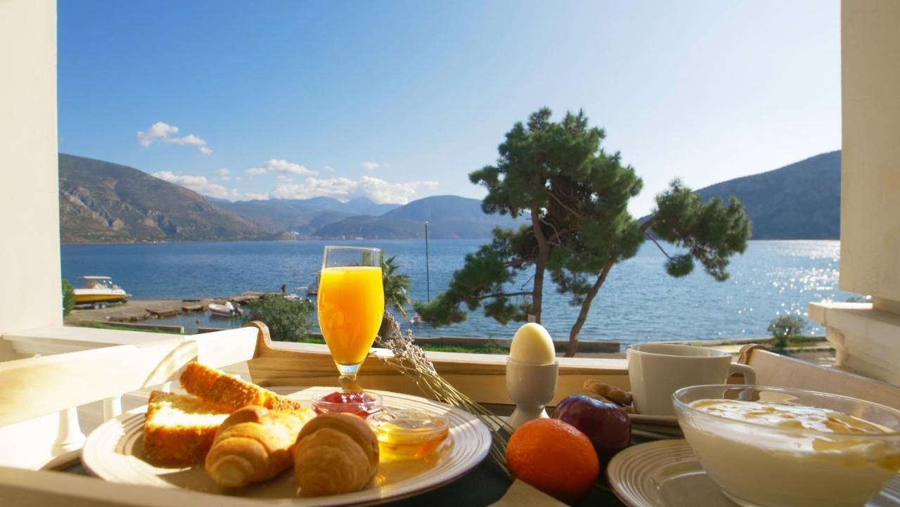 Antikyra Beach Hotel Exterior foto