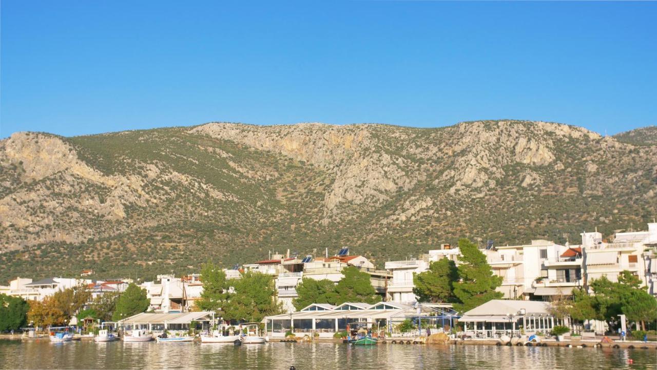 Antikyra Beach Hotel Exterior foto