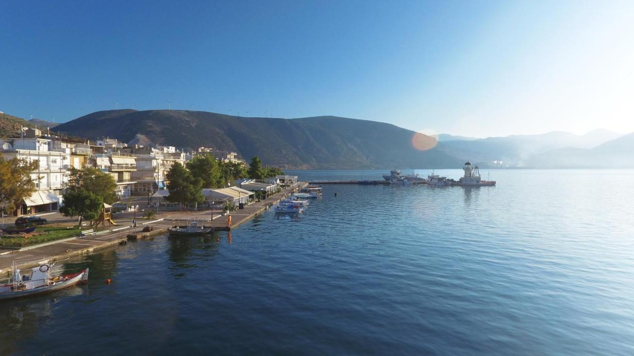 Antikyra Beach Hotel Exterior foto